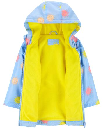 Sunshine Fleece-Lined Rain Jacket, 