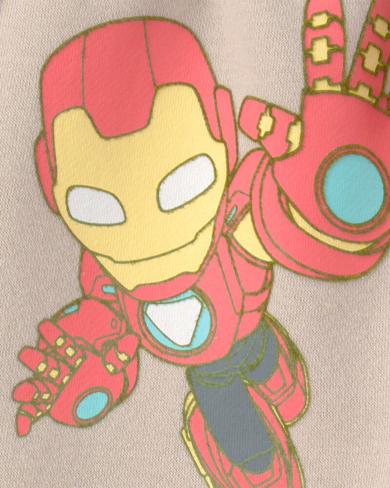 Tout-petit gar&ccedil;on - Pantalon de jogging en jersey bouclette Iron Man de Marvel, image 4 sur 4 diapositives