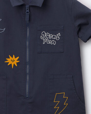 Toddler 'Great Fun' Day Out&trade; Jumpsuit - Navy, 
