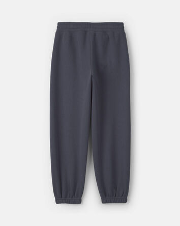 Girls Fleece Joggers - Navy Blue, 