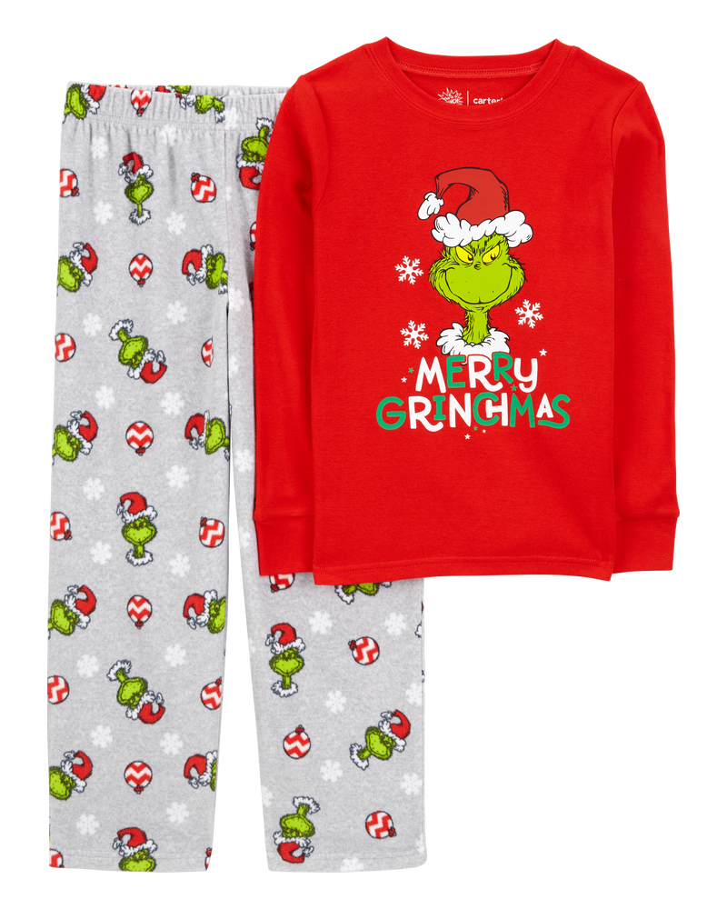 Children's grinch pjs deals