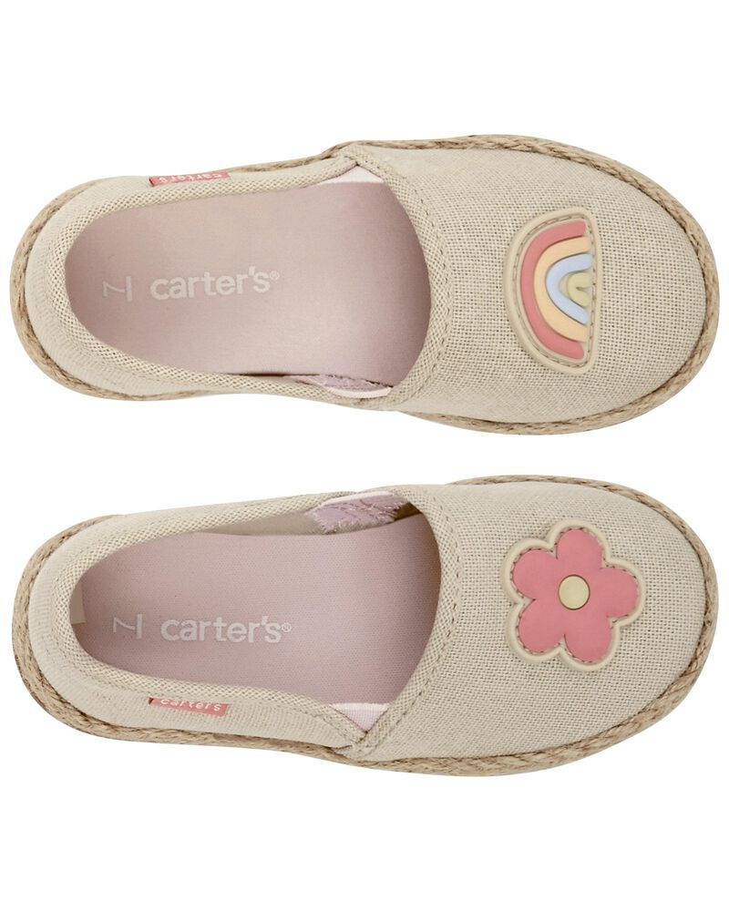 Toddler Floral Slip-On Shoes, image 6 of 7 slides