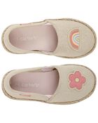 Toddler Floral Slip-On Shoes, image 6 of 7 slides
