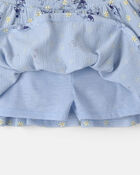 Baby Girl 2-Piece Bluey&trade; Top & Skort Set - Yellow, image 3 of 5 slides