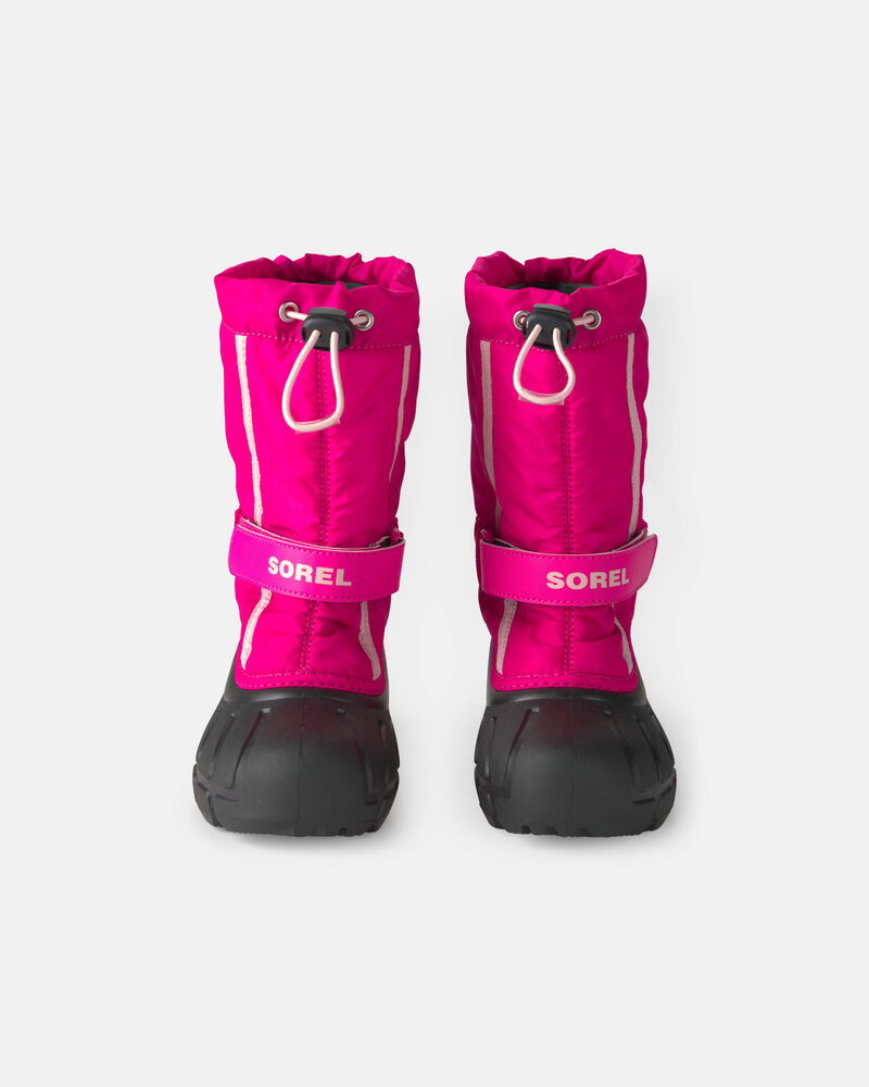 Girls SOREL Flurry&trade;Winter Snow Boot - Pink, image 1 of 3 slides