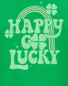 Kid Lucky St. Patrick's Day Cotton Blend Graphic Tee, image 2 of 3 slides