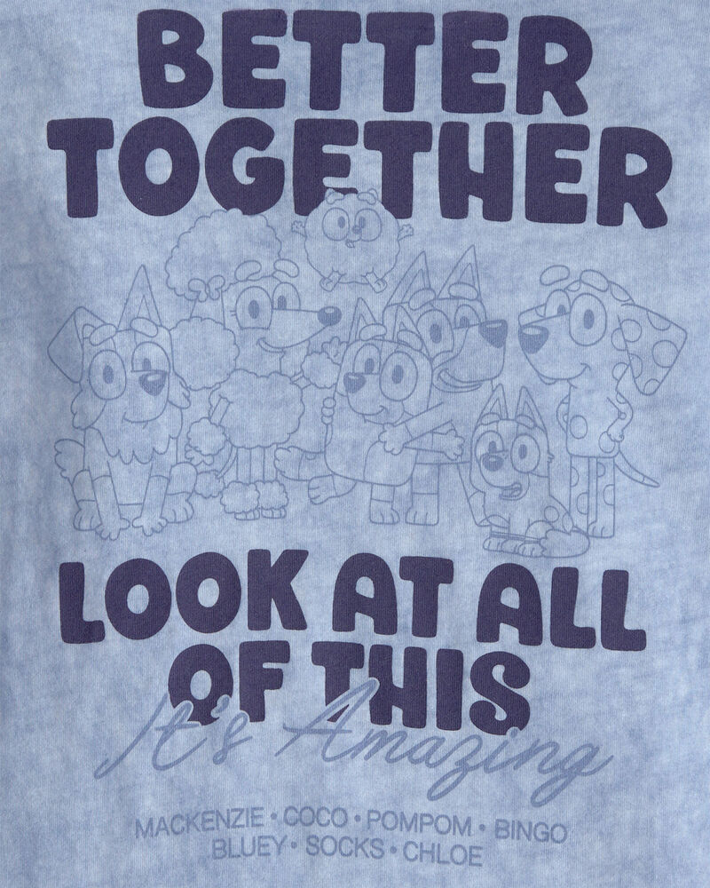 Toddler Boy Bluey&trade; Graphic Tee - Blue, image 4 of 4 slides