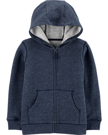 Enfant Kangourou en jersey bouclette &agrave; fermeture &agrave; glissi&egrave;re , 