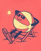Toddler Beachball Graphic Tee, image 2 of 3 slides