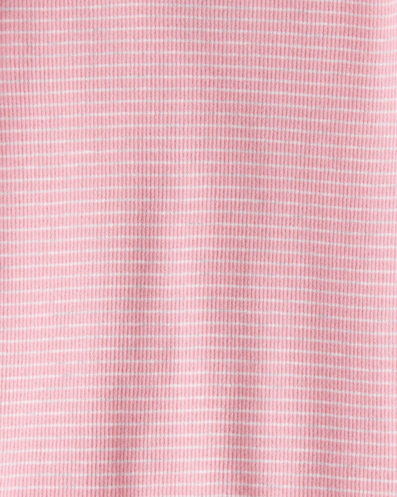 Toddler Girl Organic Cotton Pyjamas in Stripes, image 3 of 4 slides