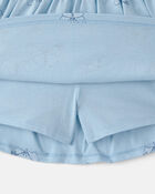 Filles - Jupe-short papillon - Bleu, image 2 sur 3 diapositives