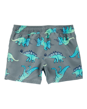 Toddler Dinosaur Swim Trunks, 