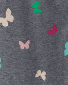 Kid Butterfly Cozy Fleece Leggings, image 4 of 5 slides