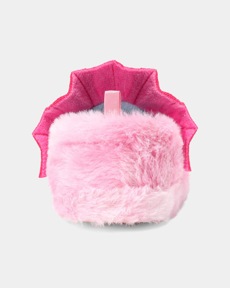 Girls Dragon Slippers - Pink, image 3 of 6 slides