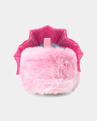 Girls Dragon Slippers - Pink, image 3 of 6 slides