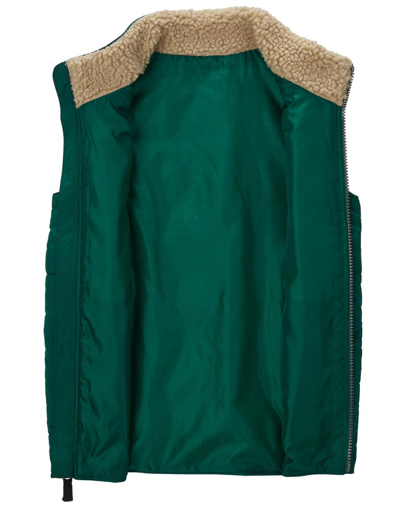 Zip-Up Puffer Vest, image 2 of 4 slides