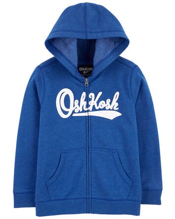 Kid OshKosh Logo Zip Jacket, 