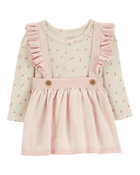 Baby 2-Piece Long-Sleeve Bodysuit & Jumper Set, image 1 of 5 slides