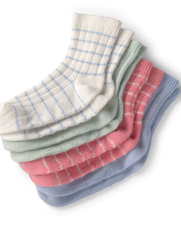 Tout-petit - 4 paires de chaussettes antid&eacute;rapantes fabriqu&eacute;es avec du coton biologique, 