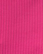 Toute-petite fille - Legging extensible en tissu c&ocirc;tel&eacute; &agrave; jambe &eacute;vas&eacute;e - Rose, image 3 sur 3 diapositives