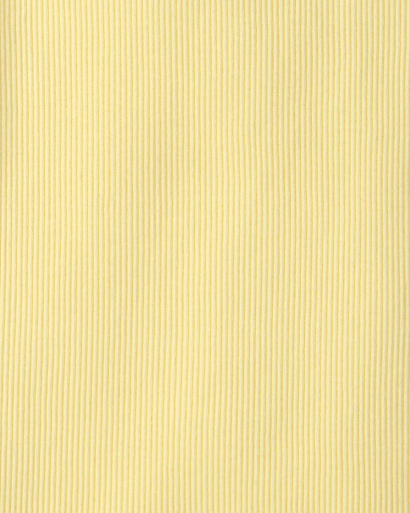 Filles - Haut en tissu c&ocirc;tel&eacute; - Jaune , image 2 sur 2 diapositives