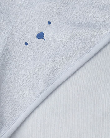Baby 2-Pack Bear Terry Towels - Blue, 