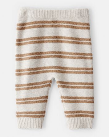 Bébé - Pantalon en tricot à rayures, 