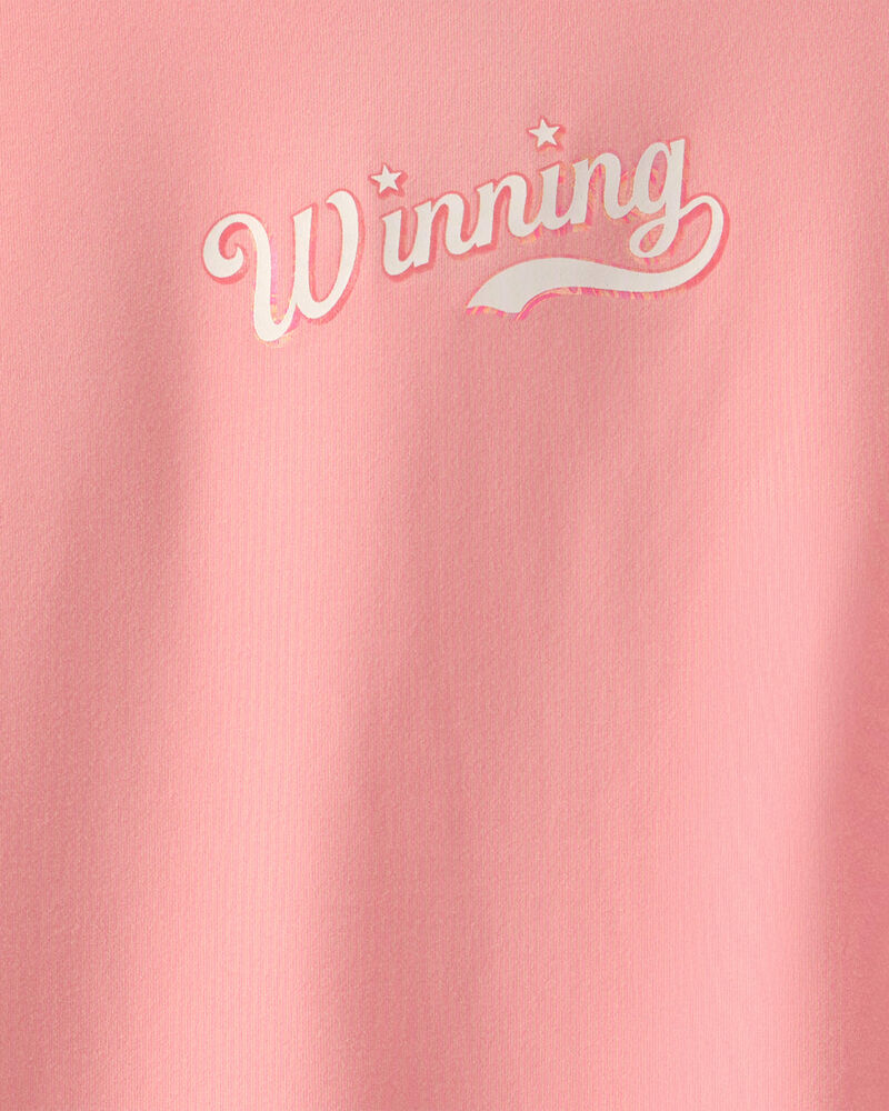 Girls 'Winning' Active Top - Orange, image 3 of 4 slides