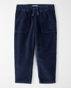 Toddler Organic Cotton Corduroy Drawstring Pants, image 1 of 5 slides