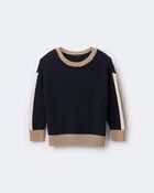 Toddler Campus Pullover Sweater - Black, image 8 of 9 slides