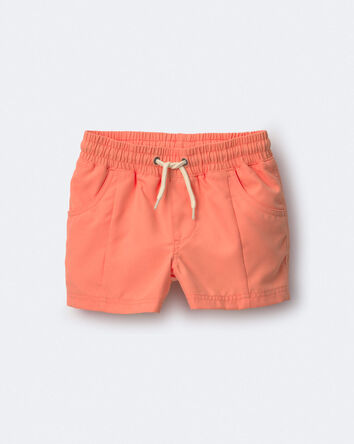 Toddler Boy Swim Trunks - Orange, 