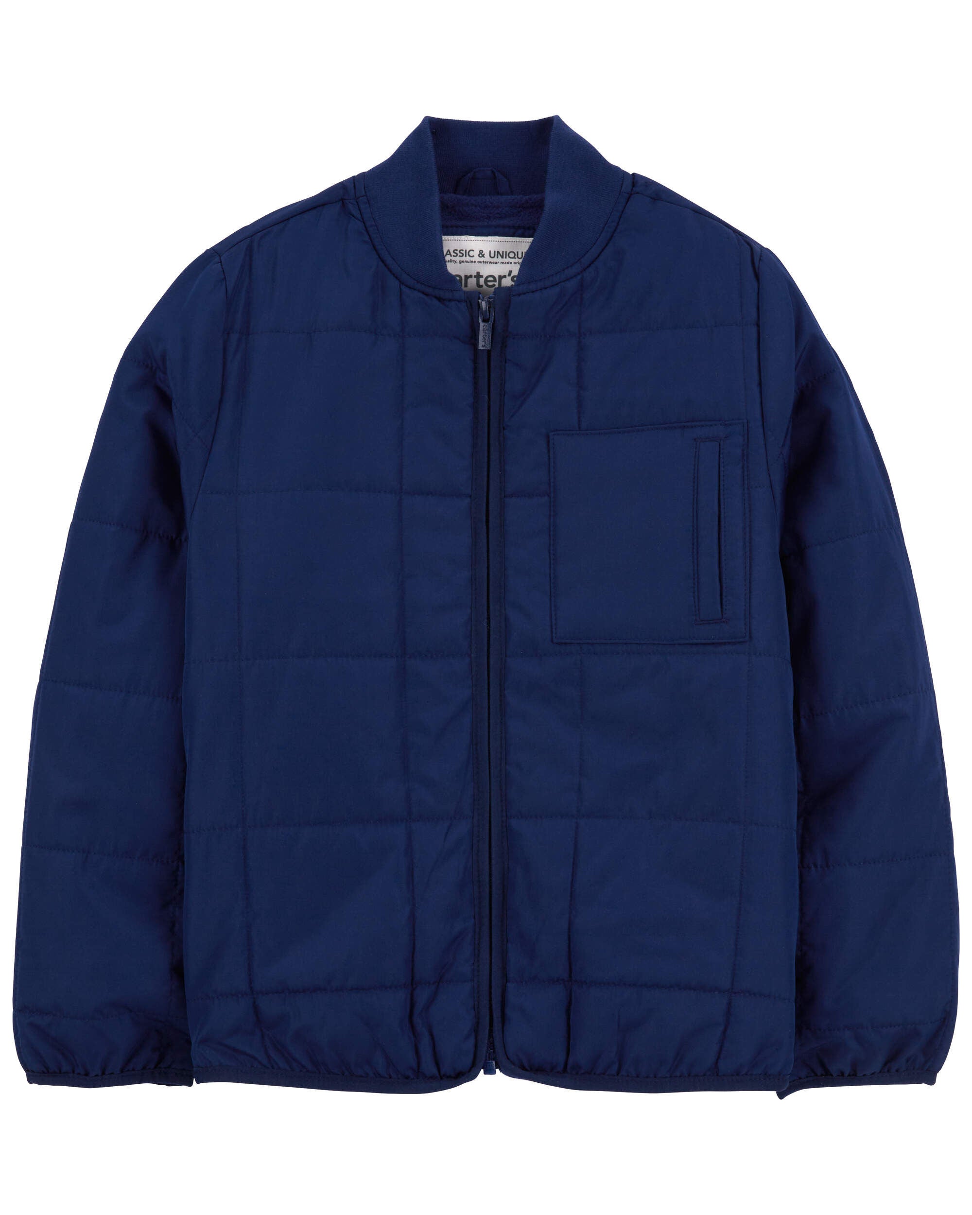 Quilt lined jacket outlet