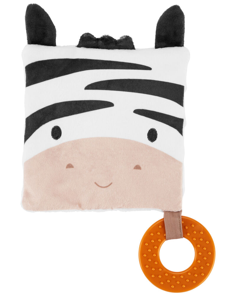 Baby Zebra Crinkle Teether, image 1 of 2 slides