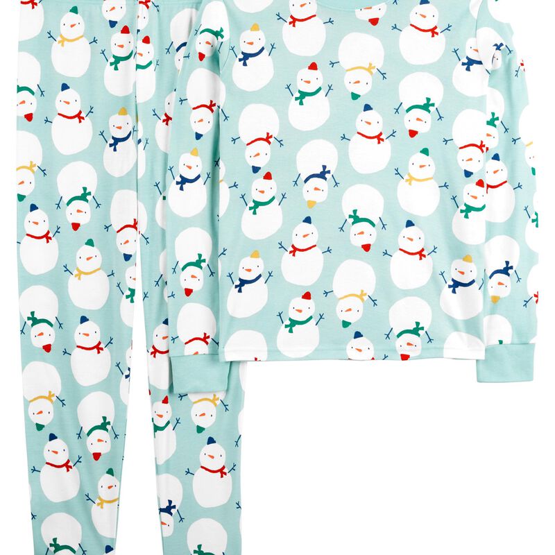 Blue Adult 2-Piece Christmas Snowman 100% Snug Fit Cotton Pyjamas  Carter’s Oshkosh Canada
