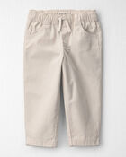 Tout-petit - Pantalon ample en serg&eacute; de coton biologique, image 1 sur 4 diapositives