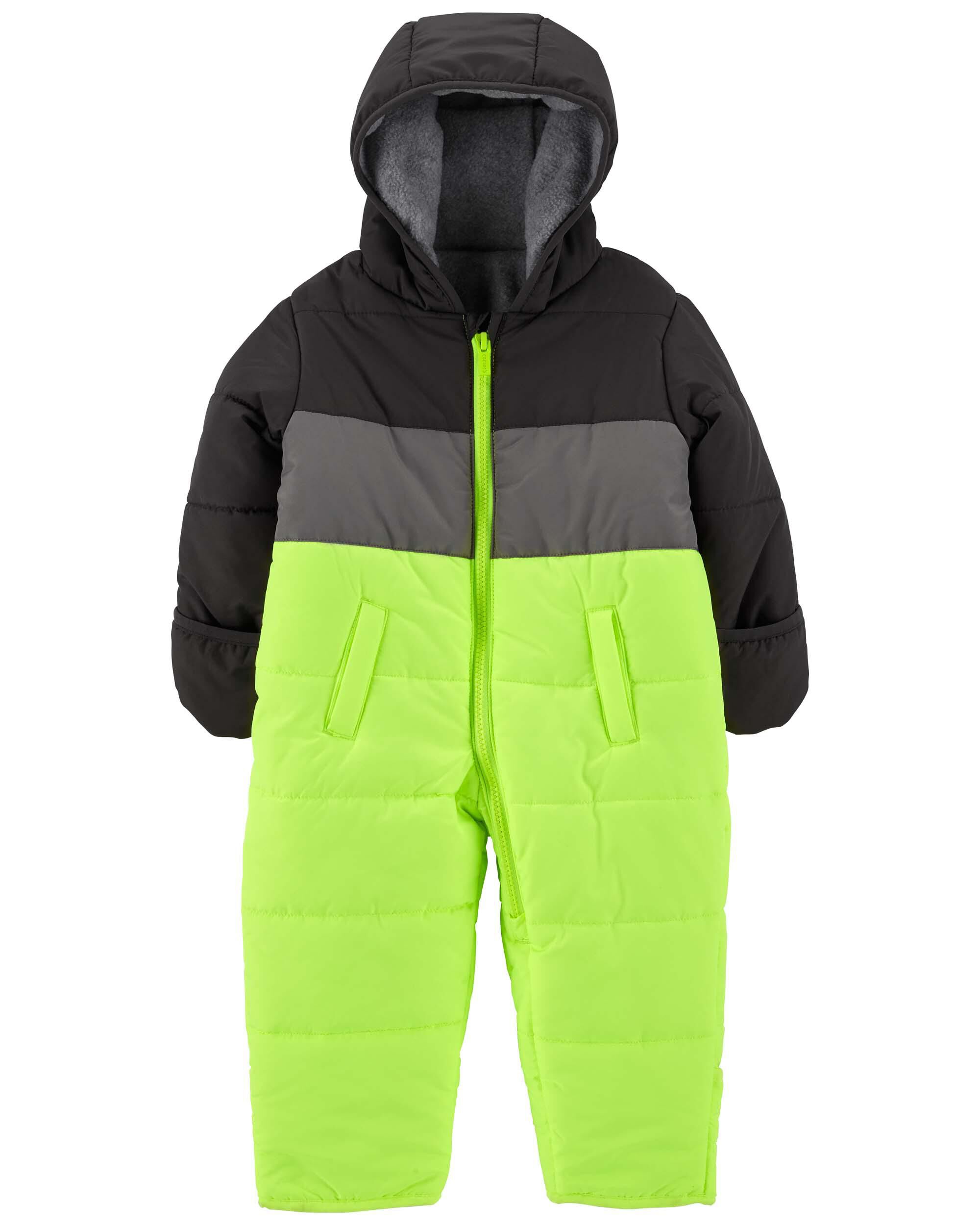Baby boy one outlet piece snowsuit