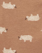 Bébé Emballage de 5 cache-couches sans manches à motifs d’animaux, image 2 sur 7 diapositives