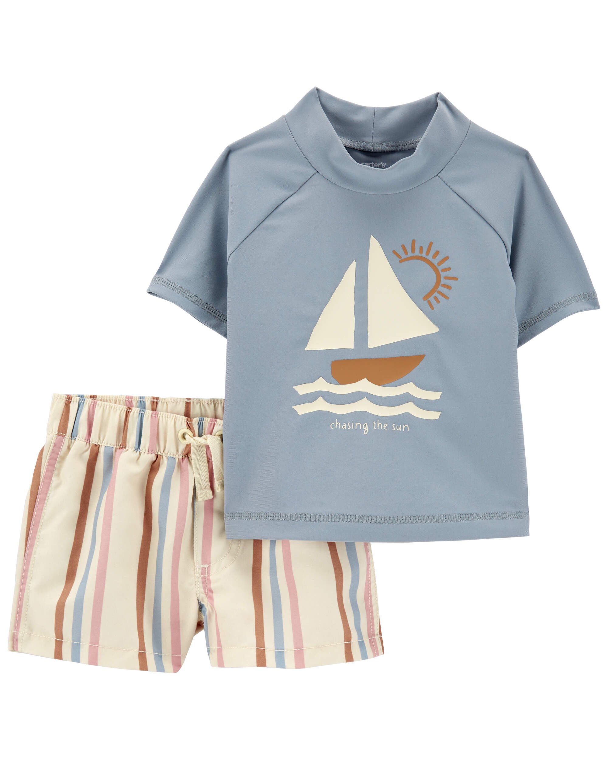 Carters rash guard boy sales