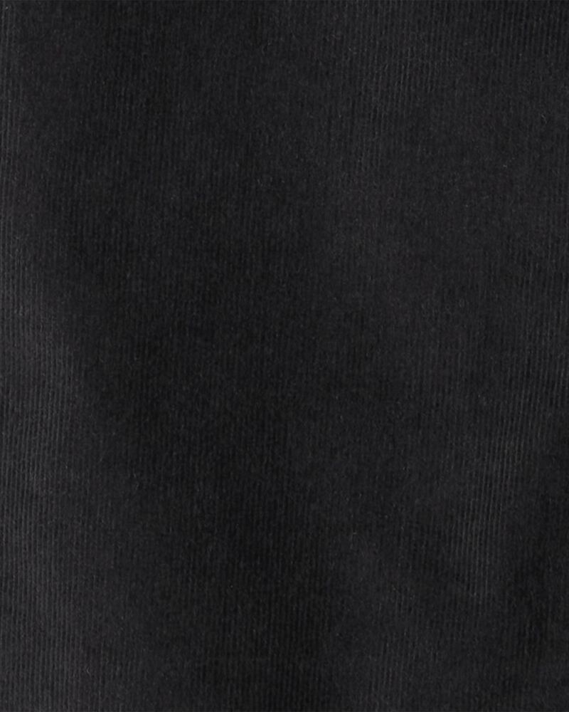Boys Corduroy Joggers - Black, image 3 of 4 slides