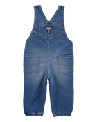 B&eacute;b&eacute; - Salopette en denim doux comme le tricot - D&eacute;lav&eacute; moyen, image 2 sur 4 diapositives