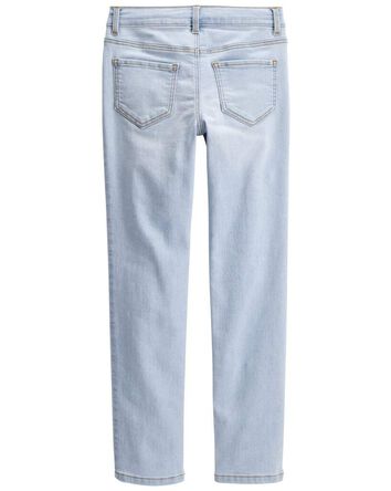 Kid Skinny Jeans in Blue Ice Wash, 