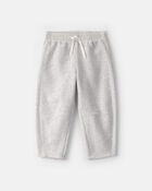 Toddler Girl Fleece Joggers - Grey, image 1 of 5 slides