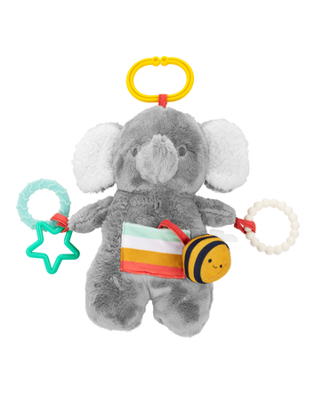 B&eacute;b&eacute; - Jouet d&rsquo;&eacute;veil Bandana Buddies - &eacute;l&eacute;phant , 