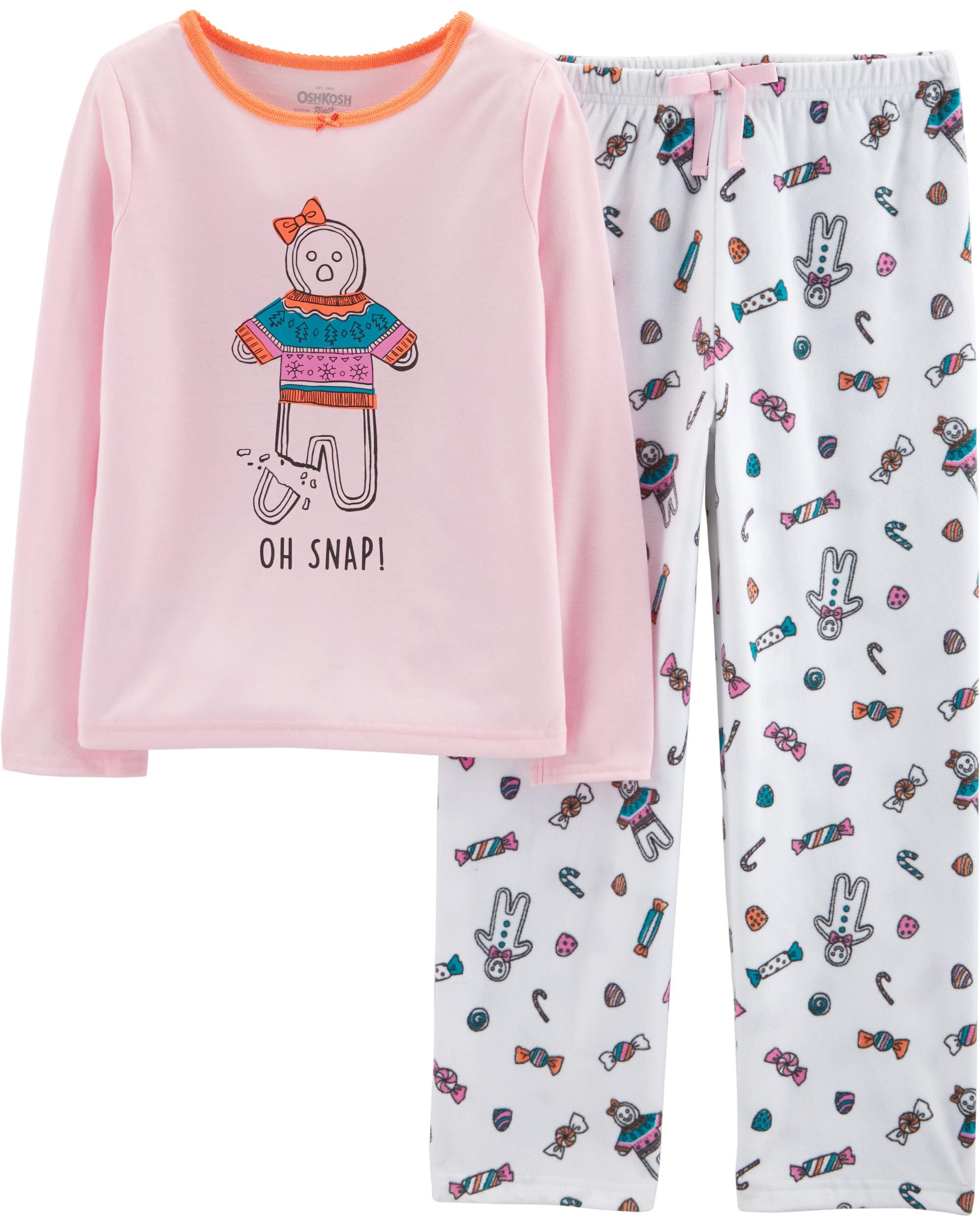 gingerbread baby pajamas