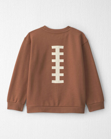 Kids Organic Cotton 'Game Day' French Terry Sweatshirt, 
