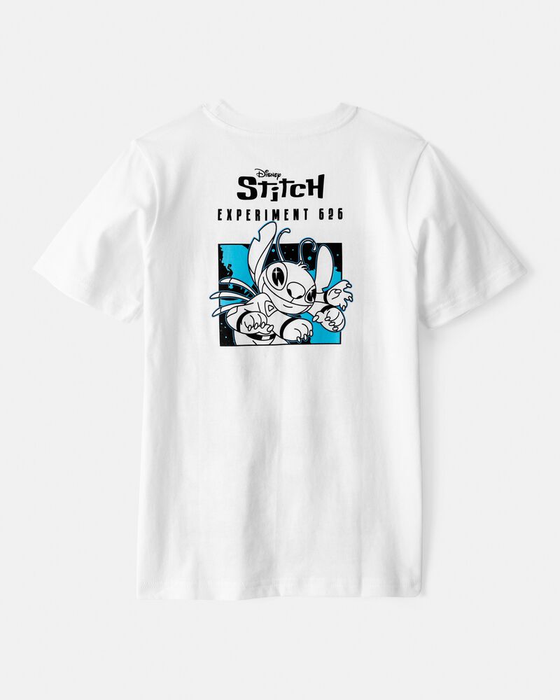 Boys Disney© Lilo & Stitch Short-Sleeve Graphic Tee - White, image 2 of 4 slides
