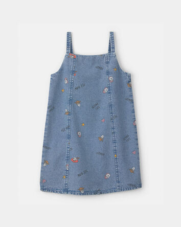 Toddler Girl Pixar&copy; Toy Story Chambray Dress - Medium Wash, 