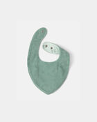 B&eacute;b&eacute; gar&ccedil;on - Ensemble 3 pi&egrave;ces haut &agrave; motif grenouille et pantalon - Vert, image 3 sur 4 diapositives
