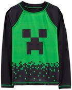 Minecraft&reg; Rashguard, image 1 of 2 slides