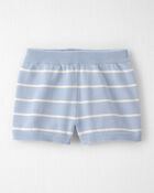 Baby Boy 2-Piece Organic Cotton Striped Shorts Set, image 2 of 5 slides